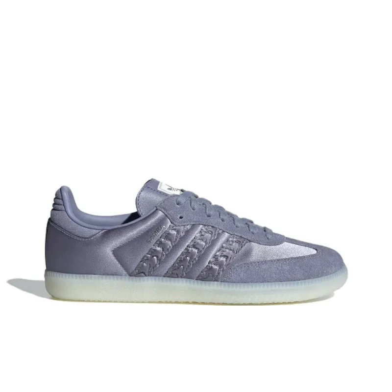 Adidas Originals SAMBA OG Low Top Skateboard Shoes Women's Purple-2