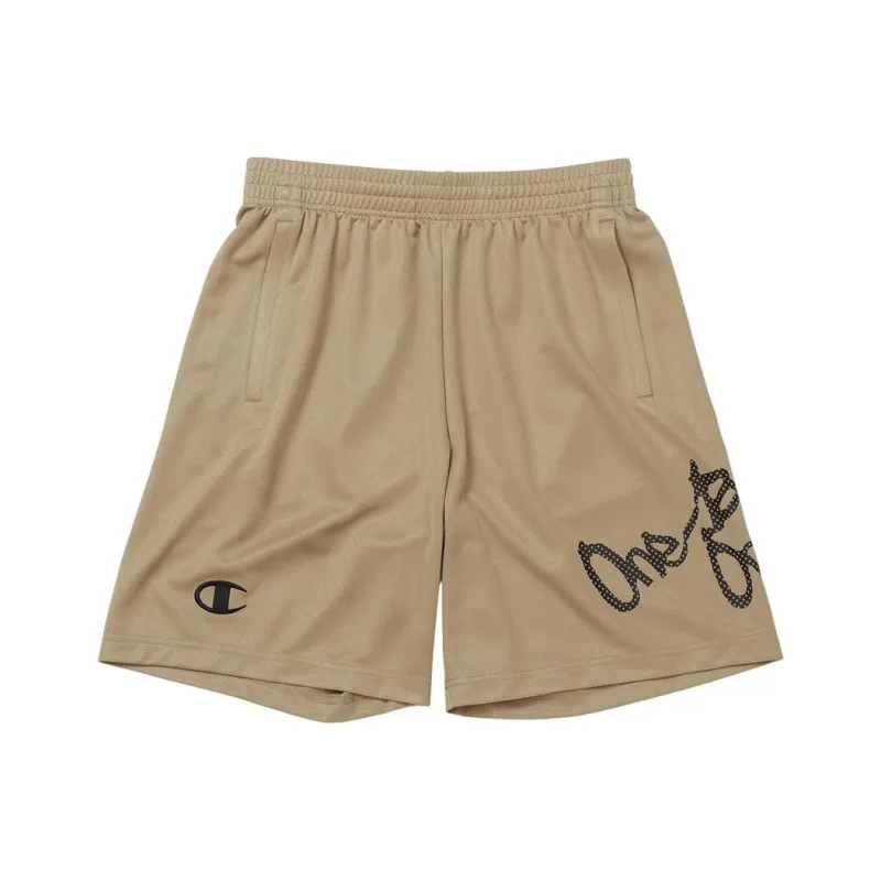 Champion SS24 Casual Shorts Unisex Beige Gold-0
