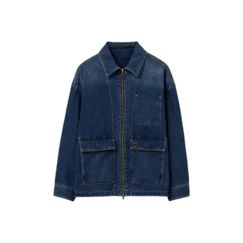 WOOYOUNGMI Denim Jacket Men's Blue