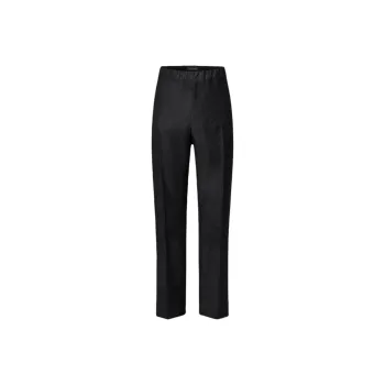 LOUIS VUITTON Silk And Wool Blend Drawstring Pants