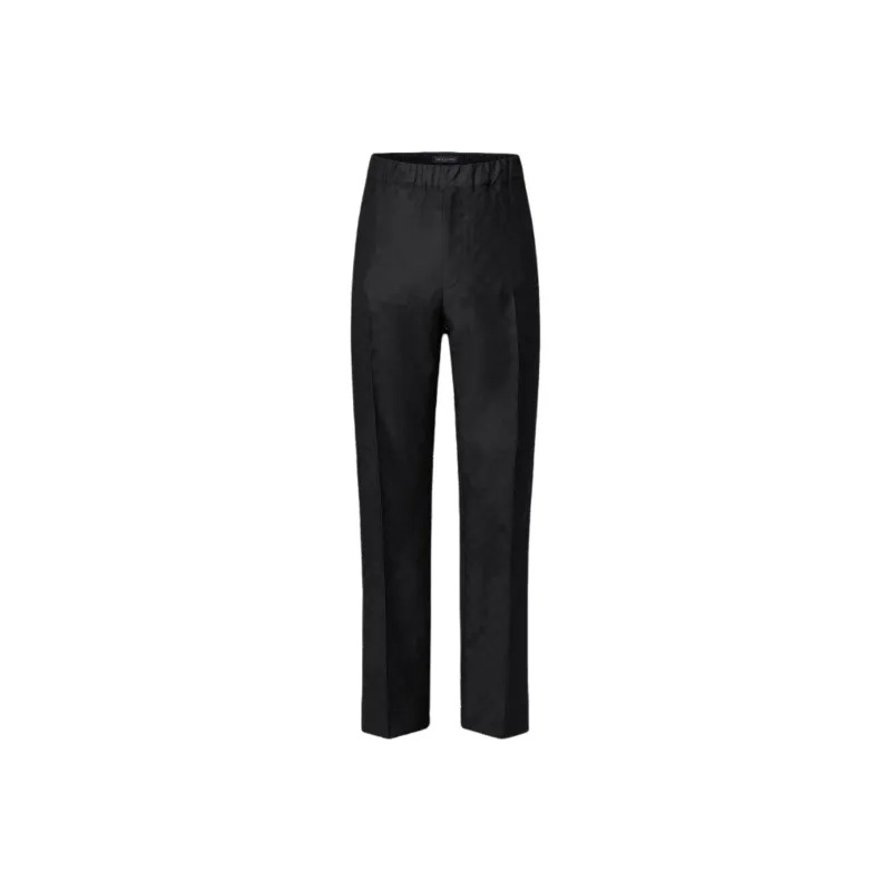 LOUIS VUITTON Silk And Wool Blend Drawstring Pants-0
