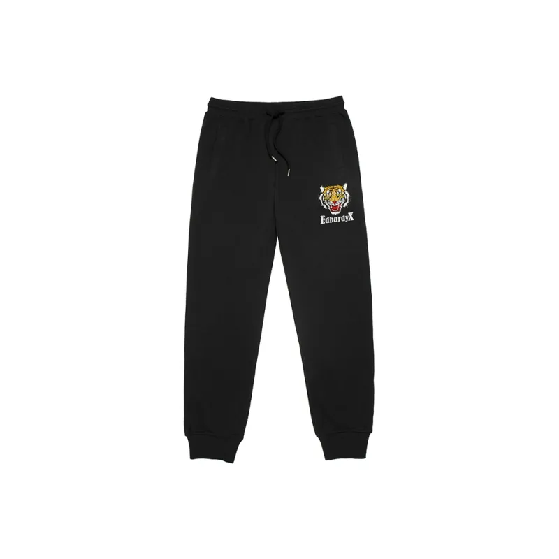 ED HARDY X Casual Pants Unisex Gray-8