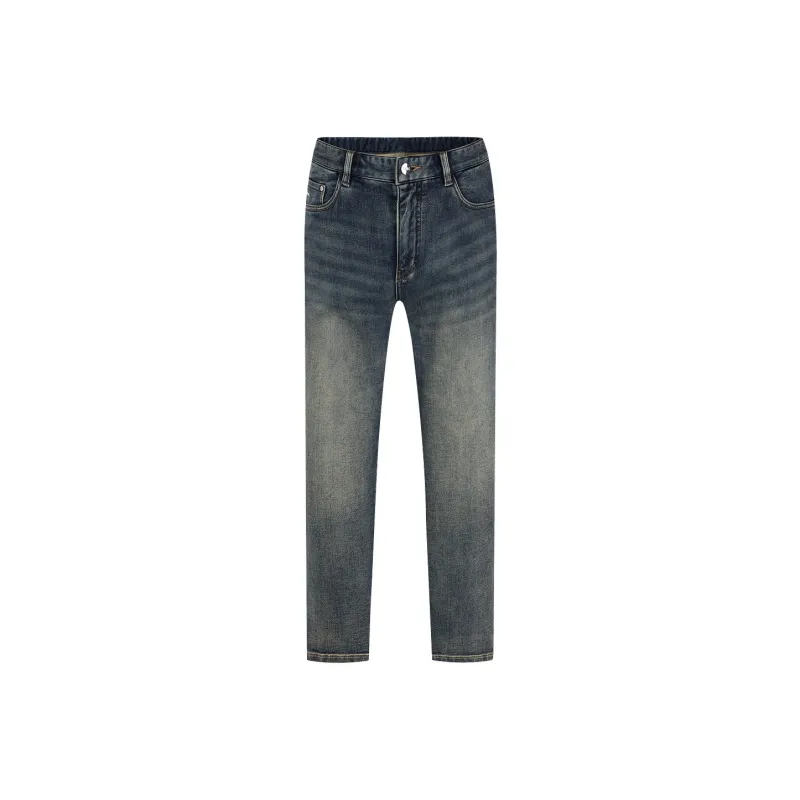 C'N'C New Order & Classics Series Jeans Men Denim Blue-0