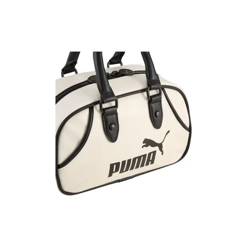 PUMA Polyester Shoulder Bag, Crossbody Bag, Handbag Mini Unisex White-3