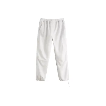 ZARA Casual Pants Men White