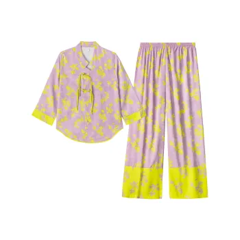 Shanghai Story Pajama Set Women's Purple Pink