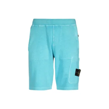 STONE ISLAND Casual Shorts Men Blue