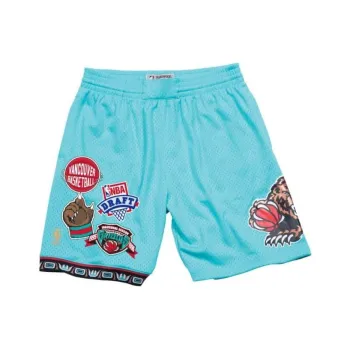 Mitchell Ness 'Vancouver Grizzlies Road 1996 97' Swingman Shorts