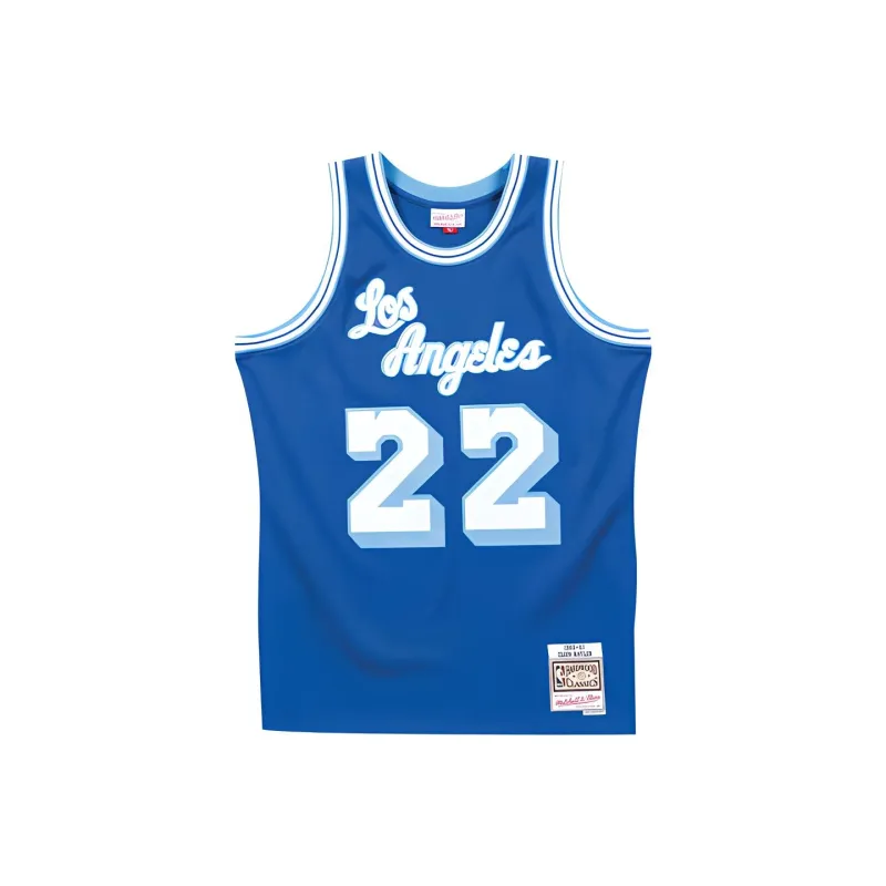 Mitchell Ness Basketball Jerseys Men Blue-0
