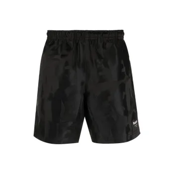 Alexander McQueen All Over Logo Jacquard Swim Short