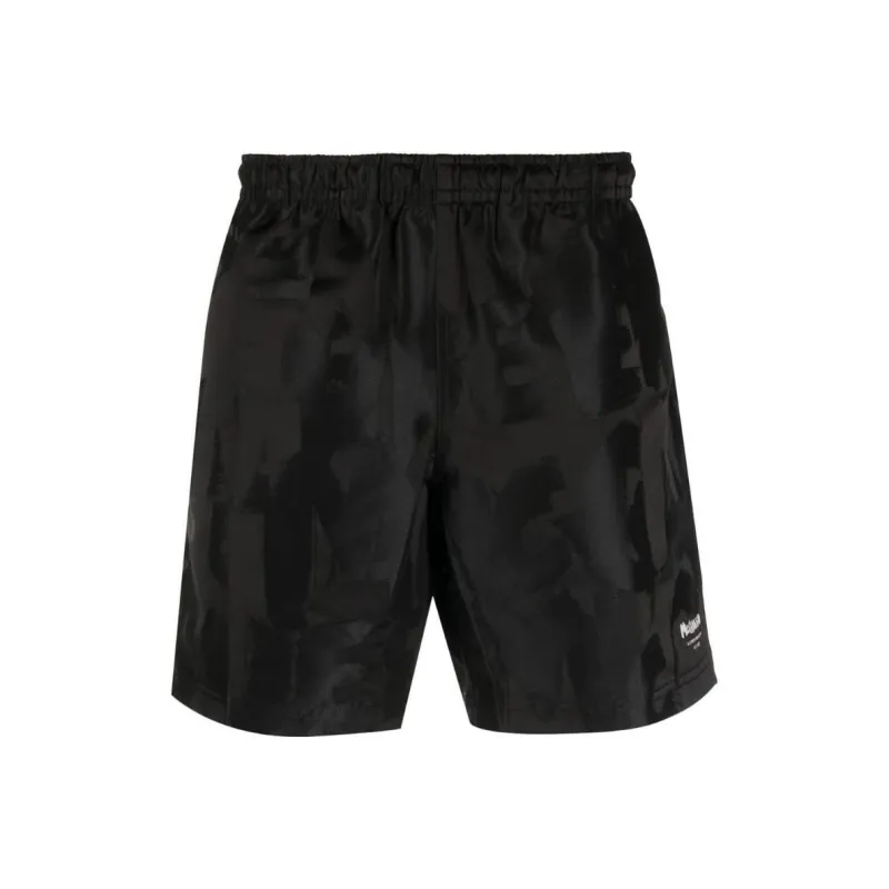 Alexander McQueen All Over Logo Jacquard Swim Short-0