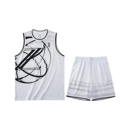 Anta Frivolous Series Basketball Suit Men's White