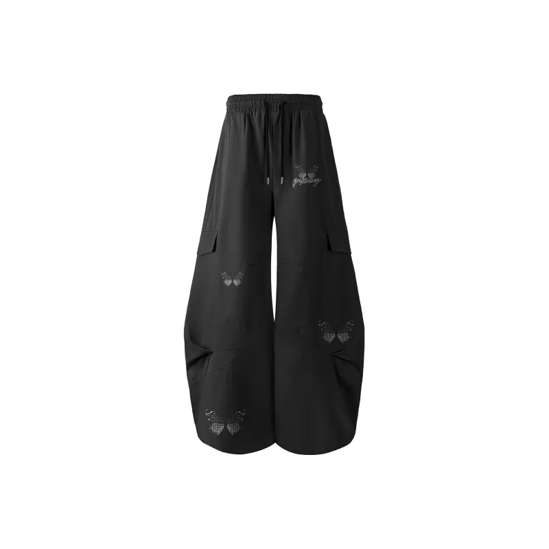 Qnxeey Casual Pants Unisex-7