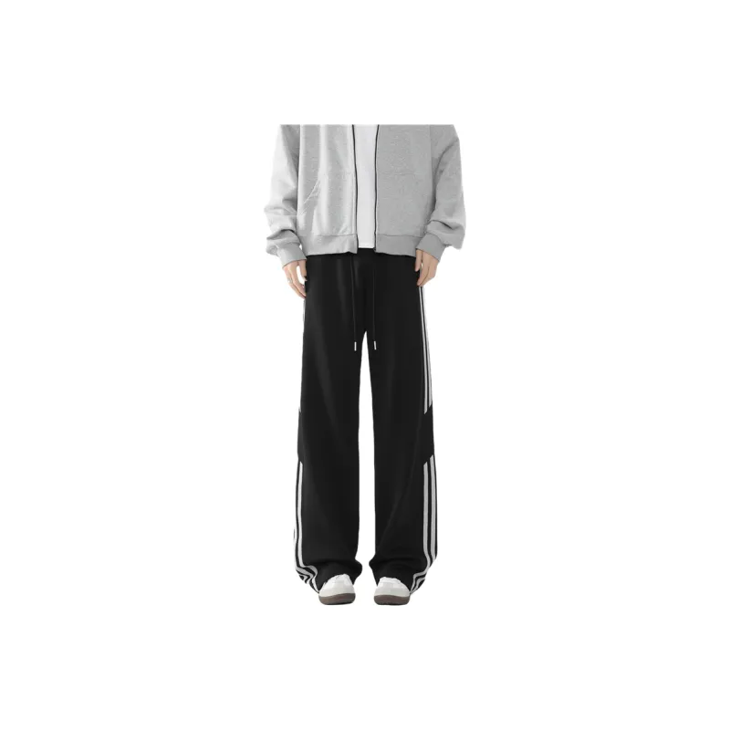 Fakeyoung Casual Pants Unisex White Heather Gray-4