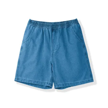 I’m David Denim Shorts Unisex Blue