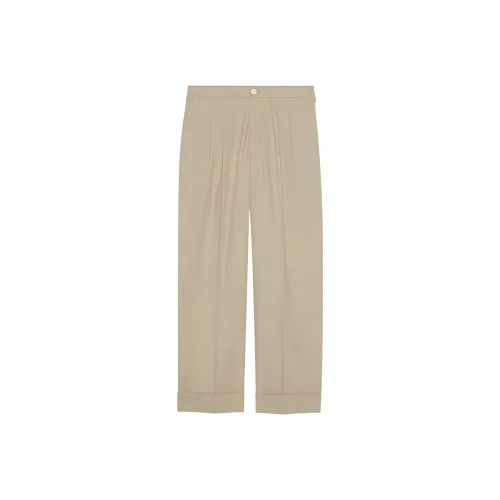 GUCCI FW23 Casual Pants Men's Beige Yellow