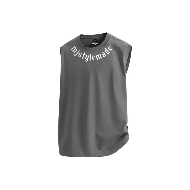 MJ STYLE Sleeveless Vests Unisex-16