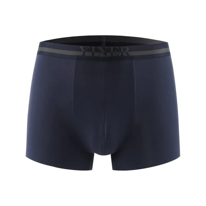 Yiner Life Solid Color Boxer Briefs Men's-5