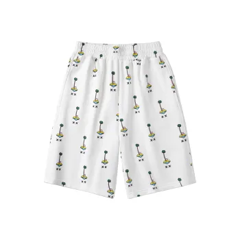 XxDESIGN Casual Shorts Unisex White