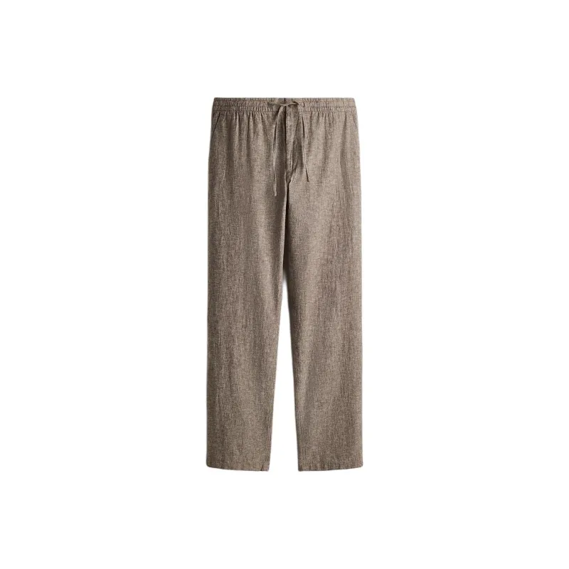H&M Casual Pants Men's Dark Beige-0