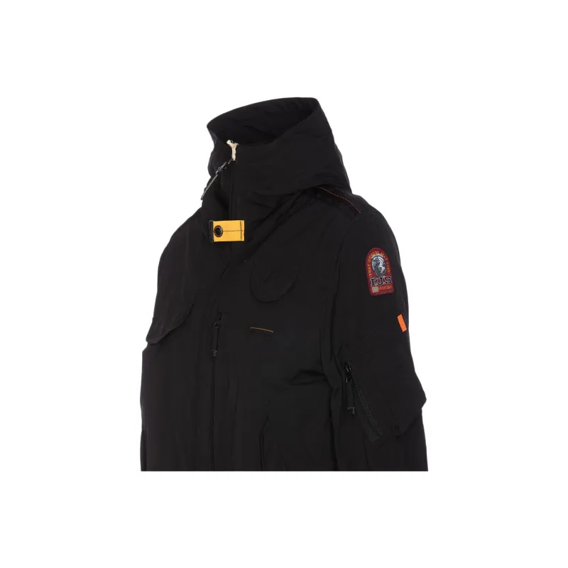 PARAJUMPERS Logo patch Hooded Jacket-2
