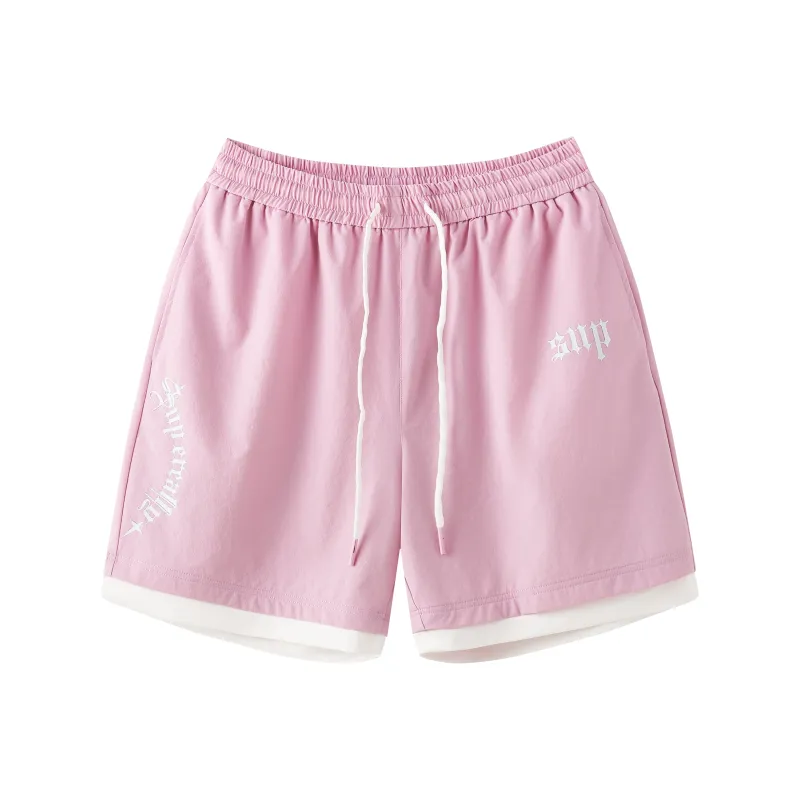 SUPEREALLY Casual Shorts Unisex-14