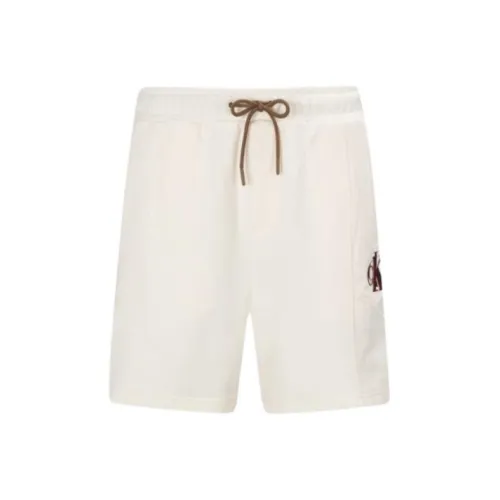 CALVIN KLEIN Casual Shorts Men's Ecru