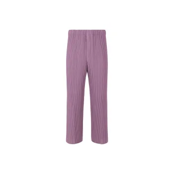 Homme Plissé Issey Miyake SS25 Casual Pants Men's Purple