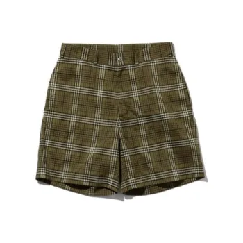 Beams Casual Shorts Men Olive Green