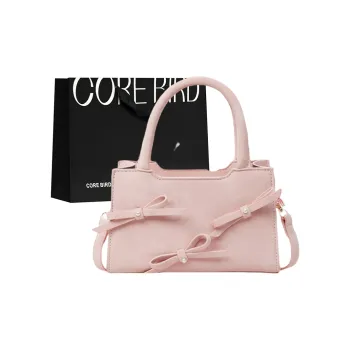 CORE BIRD PU Crossbody Bags Shoulder Bags Regular Women's Black/Ecru/Khaki/Pink