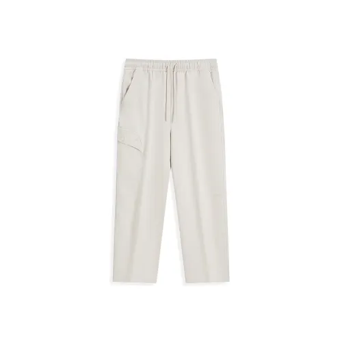 XTEP Sports Life Collection Basketball Collection Casual Pants Men's Ridge Gray