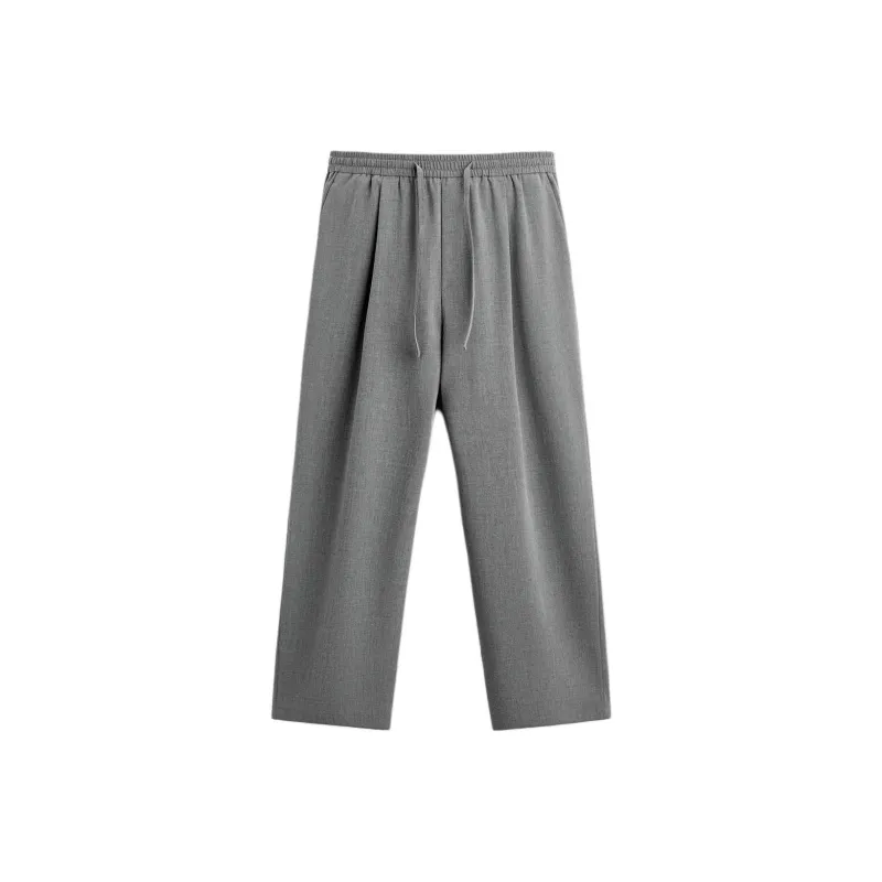 ZARA Casual Pants Men Gray-0