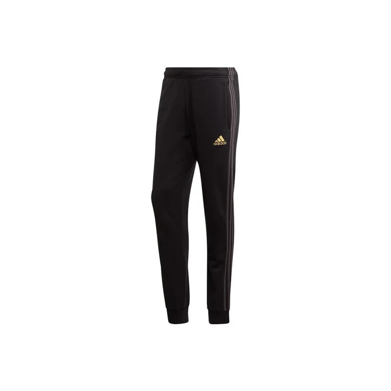 Adidas Knitted Sports Pants Men's Black-0