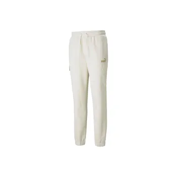 PUMA Casual Pants Men White