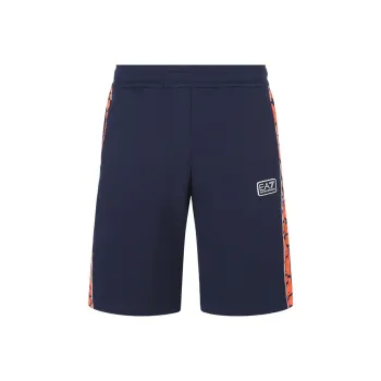 EMPORIO ARMANI Casual Shorts Men Marine Blue Orange