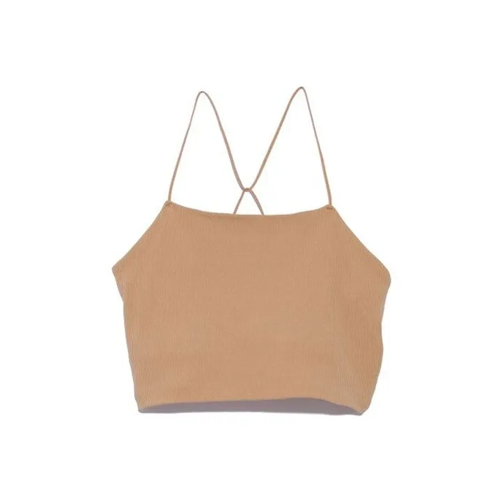 Nike Tank Tops Women's Praline Brown-0