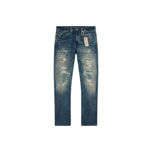DOUBLE RL FW24 Jeans Men's Blue