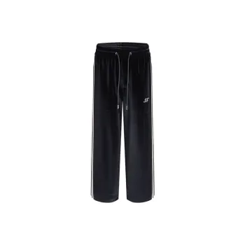 LIUREGALI Casual Pants Unisex Black
