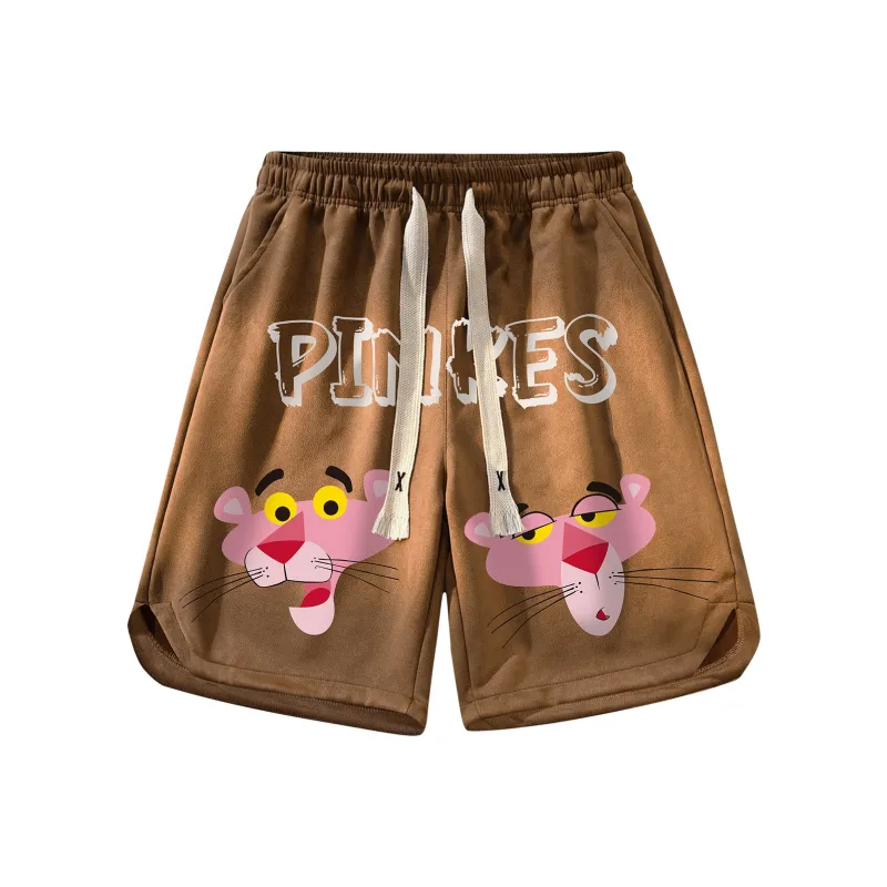 PINK PANTHER Casual Shorts Unisex-8
