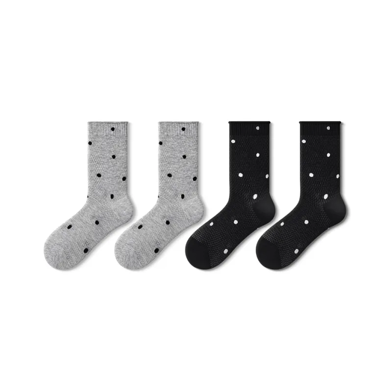 JKN Mid Calf Socks Women's Combo Set-9