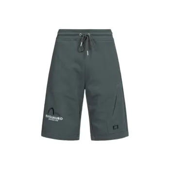 EVISU Casual Shorts Men Dark Gray