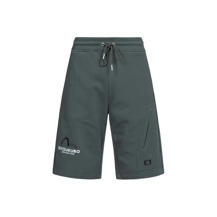EVISU Casual Shorts Men Dark Gray-0