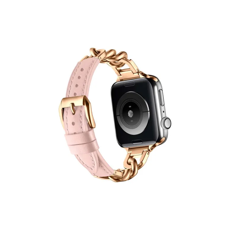 ZHENGGUANG Watch Band Apple Compatibility Genuine Leather Material-41