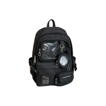 ZOGA Denim Backpack Unisex Black/Blue/Dark Blue
