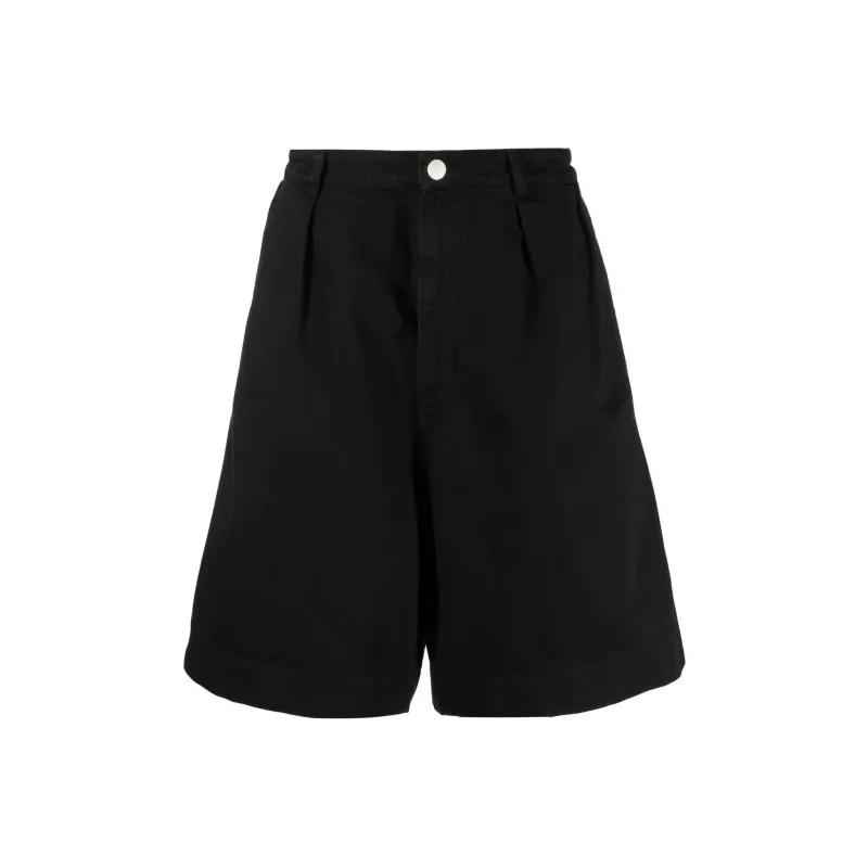 CDG Denim Shorts Men Black-0