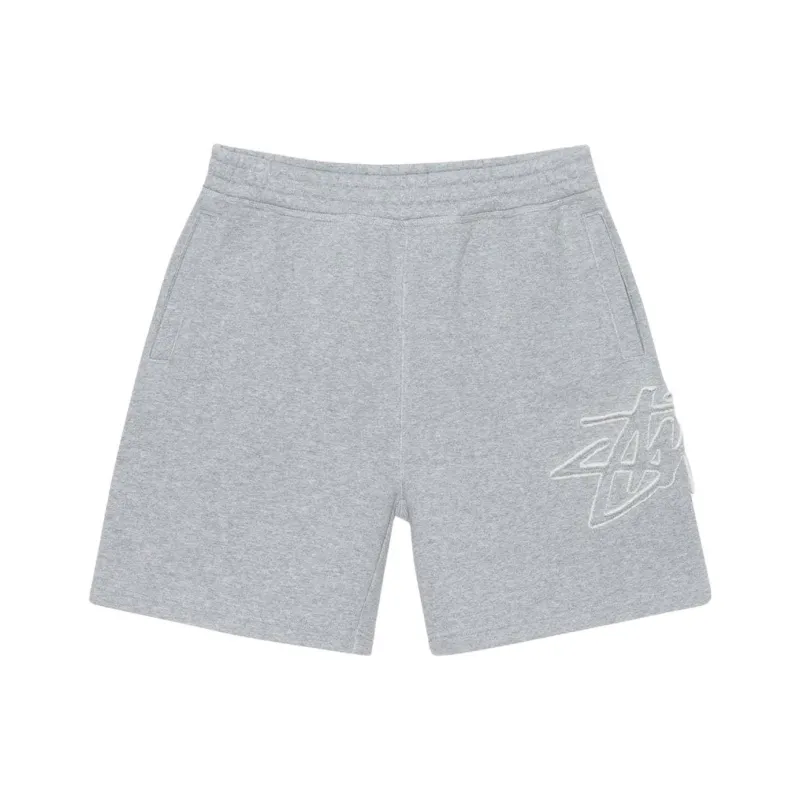 Stussy Tonal Applique Fleece Short-4