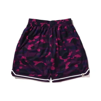 A BATHING APE Color Camo Wide Fit Basketball Shorts