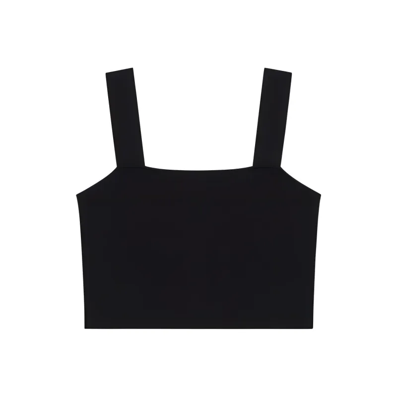 Maje Knitted Crop Top-0