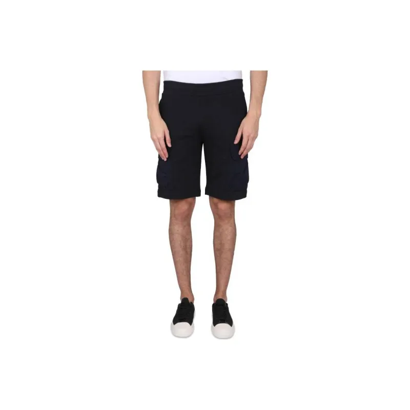 PS By Paul Smith Casual Shorts Men Black-0