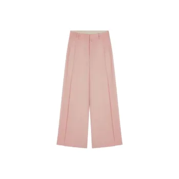 DRIES VAN NOTEN Wool Wide-leg Trousers